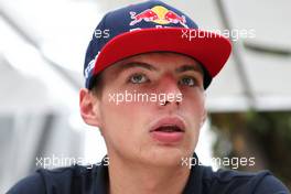 Max Verstappen (NL), Scuderia Toro Rosso  17.09.2015. Formula 1 World Championship, Rd 13, Singapore Grand Prix, Singapore, Singapore, Preparation Day.