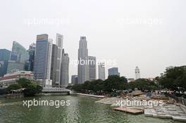 Scenic Singapore. 17.09.2015. Formula 1 World Championship, Rd 13, Singapore Grand Prix, Singapore, Singapore, Preparation Day.