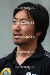 Ayao Komatsu (JPN), Lotus F1 Team   17.09.2015. Formula 1 World Championship, Rd 13, Singapore Grand Prix, Singapore, Singapore, Preparation Day.