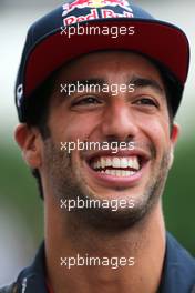 Daniel Ricciardo (AUS), Red Bull Racing  17.09.2015. Formula 1 World Championship, Rd 13, Singapore Grand Prix, Singapore, Singapore, Preparation Day.