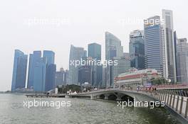 Scenic Singapore. 17.09.2015. Formula 1 World Championship, Rd 13, Singapore Grand Prix, Singapore, Singapore, Preparation Day.