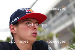 Max Verstappen (NL), Scuderia Toro Rosso  17.09.2015. Formula 1 World Championship, Rd 13, Singapore Grand Prix, Singapore, Singapore, Preparation Day.