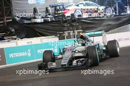 Nico Rosberg (GER) Mercedes AMG F1 Mercedes-AMG F1 W06 Hybrid 12.12.2015 Stuttgart, Germany, Mercedes Stars & Cars