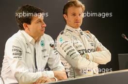 Toto Wolff (AUT) Mercedes AMG F1 Shareholder and Executive Director Nico Rosberg (GER) Mercedes AMG F1 12.12.2015 Stuttgart, Germany, Mercedes Stars & Cars