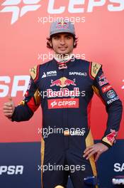 Carlos Sainz Jr (ESP) Scuderia Toro Rosso. 31.01.2015. Formula One Testing, Preparation Day, Jerez, Spain.