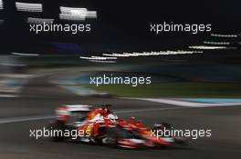 Sebastian Vettel (GER) Ferrari SF15-T. 27.11.2015. Formula 1 World Championship, Rd 19, Abu Dhabi Grand Prix, Yas Marina Circuit, Abu Dhabi, Practice Day.