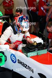 Will Stevens (GBR) Manor Marussia F1 Team. 27.11.2015. Formula 1 World Championship, Rd 19, Abu Dhabi Grand Prix, Yas Marina Circuit, Abu Dhabi, Practice Day.