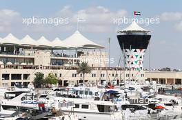 Boats in the scenic Harbour  27.11.2015. Formula 1 World Championship, Rd 19, Abu Dhabi Grand Prix, Yas Marina Circuit, Abu Dhabi, Practice Day.