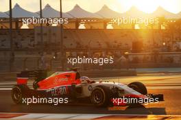 Will Stevens (GBR) Manor Marussia F1 Team. 27.11.2015. Formula 1 World Championship, Rd 19, Abu Dhabi Grand Prix, Yas Marina Circuit, Abu Dhabi, Practice Day.