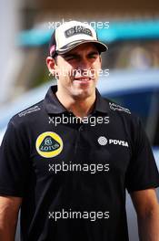 Pastor Maldonado (VEN) Lotus F1 Team. 27.11.2015. Formula 1 World Championship, Rd 19, Abu Dhabi Grand Prix, Yas Marina Circuit, Abu Dhabi, Practice Day.