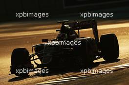 Pastor Maldonado (VEN) Lotus F1 E23. 29.11.2015. Formula 1 World Championship, Rd 19, Abu Dhabi Grand Prix, Yas Marina Circuit, Abu Dhabi, Race Day.