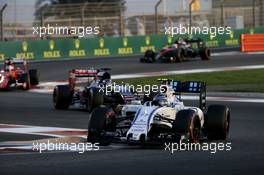 Valtteri Bottas (FIN) Williams FW37. 29.11.2015. Formula 1 World Championship, Rd 19, Abu Dhabi Grand Prix, Yas Marina Circuit, Abu Dhabi, Race Day.