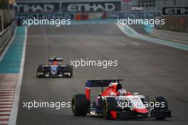 Will Stevens (GBR) Manor Marussia F1 Team. 29.11.2015. Formula 1 World Championship, Rd 19, Abu Dhabi Grand Prix, Yas Marina Circuit, Abu Dhabi, Race Day.