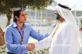 Arif Rahimov, Baku Grand Prix Chief Executive (Left). 28.11.2015. Formula 1 World Championship, Rd 19, Abu Dhabi Grand Prix, Yas Marina Circuit, Abu Dhabi, Qualifying Day.