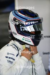 Valtteri Bottas (FIN) Williams. 28.11.2015. Formula 1 World Championship, Rd 19, Abu Dhabi Grand Prix, Yas Marina Circuit, Abu Dhabi, Qualifying Day.