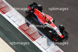 Roberto Merhi (SPA), Manor F1 Team  28.11.2015. Formula 1 World Championship, Rd 19, Abu Dhabi Grand Prix, Yas Marina Circuit, Abu Dhabi, Qualifying Day.