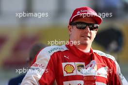 Kimi Raikkonen (FIN), Scuderia Ferrari  29.11.2015. Formula 1 World Championship, Rd 19, Abu Dhabi Grand Prix, Yas Marina Circuit, Abu Dhabi, Race Day.