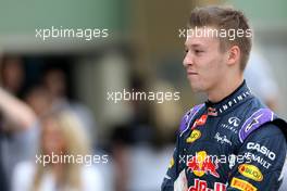Daniil Kvyat (RUS), Red Bull Racing  29.11.2015. Formula 1 World Championship, Rd 19, Abu Dhabi Grand Prix, Yas Marina Circuit, Abu Dhabi, Race Day.