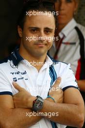 Felipe Massa (BRA) Williams. 26.11.2015. Formula 1 World Championship, Rd 19, Abu Dhabi Grand Prix, Yas Marina Circuit, Abu Dhabi, Preparation Day.