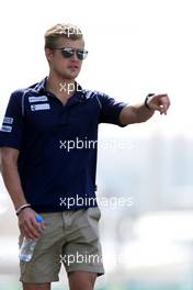Marcus Ericsson (SWE), Sauber F1 Team  26.11.2015. Formula 1 World Championship, Rd 19, Abu Dhabi Grand Prix, Yas Marina Circuit, Abu Dhabi, Preparation Day.