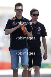 Daniil Kvyat (RUS), Red Bull Racing  26.11.2015. Formula 1 World Championship, Rd 19, Abu Dhabi Grand Prix, Yas Marina Circuit, Abu Dhabi, Preparation Day.