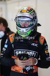 Sergio Perez (MEX) Sahara Force India F1. 23.10.2015. Formula 1 World Championship, Rd 16, United States Grand Prix, Austin, Texas, USA, Practice Day.