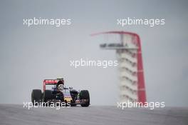 Carlos Sainz Jr (ESP) Scuderia Toro Rosso STR10. 23.10.2015. Formula 1 World Championship, Rd 16, United States Grand Prix, Austin, Texas, USA, Practice Day.