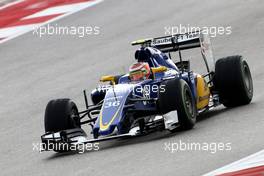 Raffaele Marciello (ITA) Sauber C34 Test And Reserve Driver 23.10.2015. Formula 1 World Championship, Rd 16, United States Grand Prix, Austin, Texas, USA, Practice Day.