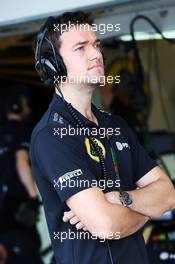 Jolyon Palmer (GBR) Lotus F1 Team Test and Reserve Driver. 23.10.2015. Formula 1 World Championship, Rd 16, United States Grand Prix, Austin, Texas, USA, Practice Day.