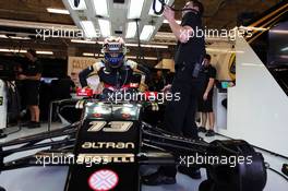 Pastor Maldonado (VEN) Lotus F1 E23. 23.10.2015. Formula 1 World Championship, Rd 16, United States Grand Prix, Austin, Texas, USA, Practice Day.