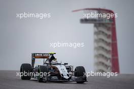 Sergio Perez (MEX) Sahara Force India F1 VJM08. 23.10.2015. Formula 1 World Championship, Rd 16, United States Grand Prix, Austin, Texas, USA, Practice Day.