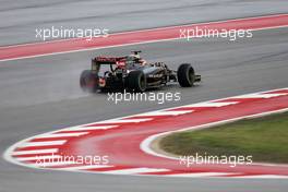Romain Grosjean (FRA), Lotus F1 Team  23.10.2015. Formula 1 World Championship, Rd 16, United States Grand Prix, Austin, Texas, USA, Practice Day.