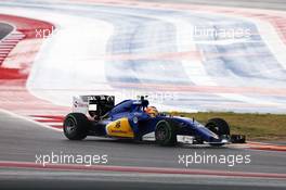 Raffaele Marciello (ITA) Sauber C34 Test And Reserve Driver. 23.10.2015. Formula 1 World Championship, Rd 16, United States Grand Prix, Austin, Texas, USA, Practice Day.
