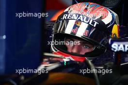Max Verstappen (NLD) Scuderia Toro Rosso STR10. 23.10.2015. Formula 1 World Championship, Rd 16, United States Grand Prix, Austin, Texas, USA, Practice Day.