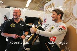 Romain Grosjean (FRA) Lotus F1 Team. 23.10.2015. Formula 1 World Championship, Rd 16, United States Grand Prix, Austin, Texas, USA, Practice Day.