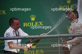 1st place and world champion Lewis Hamilton (GBR) Mercedes AMG F1. 25.10.2015. Formula 1 World Championship, Rd 16, United States Grand Prix, Austin, Texas, USA, Race Day.