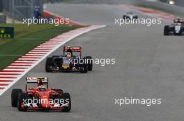 Kimi Raikkonen (FIN) Ferrari SF15-T. 25.10.2015. Formula 1 World Championship, Rd 16, United States Grand Prix, Austin, Texas, USA, Race Day.