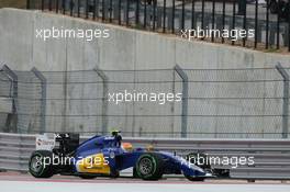 Felipe Nasr (BRA) Sauber C34. 25.10.2015. Formula 1 World Championship, Rd 16, United States Grand Prix, Austin, Texas, USA, Race Day.