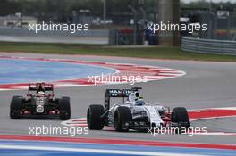Felipe Massa (BRA) Williams FW37. 25.10.2015. Formula 1 World Championship, Rd 16, United States Grand Prix, Austin, Texas, USA, Race Day.