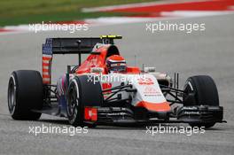 Alexander Rossi (USA) Manor Marussia F1 Team. 25.10.2015. Formula 1 World Championship, Rd 16, United States Grand Prix, Austin, Texas, USA, Race Day.