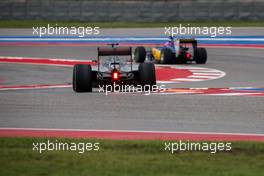 Lewis Hamilton (GBR) Mercedes AMG F1 W06. 25.10.2015. Formula 1 World Championship, Rd 16, United States Grand Prix, Austin, Texas, USA, Race Day.