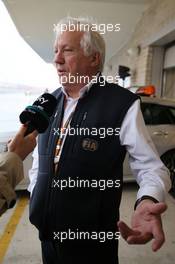 Charlie Whiting (GBR) FIA Delegate. 24.10.2015. Formula 1 World Championship, Rd 16, United States Grand Prix, Austin, Texas, USA, Qualifying Day.