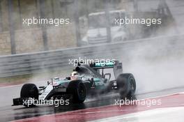 Lewis Hamilton (GBR) Mercedes AMG F1 W06. 24.10.2015. Formula 1 World Championship, Rd 16, United States Grand Prix, Austin, Texas, USA, Qualifying Day.