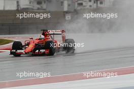 Sebastian Vettel (GER) Ferrari SF15-T. 24.10.2015. Formula 1 World Championship, Rd 16, United States Grand Prix, Austin, Texas, USA, Qualifying Day.