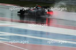 Fernando Alonso (ESP) McLaren MP4-30. 24.10.2015. Formula 1 World Championship, Rd 16, United States Grand Prix, Austin, Texas, USA, Qualifying Day.