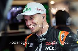Nico Hulkenberg (GER) Sahara Force India F1. 24.10.2015. Formula 1 World Championship, Rd 16, United States Grand Prix, Austin, Texas, USA, Qualifying Day.