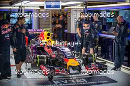 Red Bull Racing RB11 of Daniil Kvyat (RUS) Red Bull Racing. 24.10.2015. Formula 1 World Championship, Rd 16, United States Grand Prix, Austin, Texas, USA, Qualifying Day.