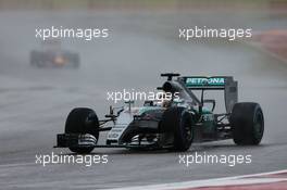 Lewis Hamilton (GBR) Mercedes AMG F1 W06. 24.10.2015. Formula 1 World Championship, Rd 16, United States Grand Prix, Austin, Texas, USA, Qualifying Day.