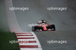 Sebastian Vettel (GER) Ferrari SF15-T. 24.10.2015. Formula 1 World Championship, Rd 16, United States Grand Prix, Austin, Texas, USA, Qualifying Day.
