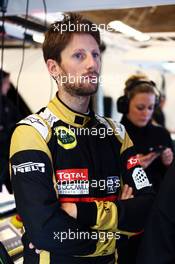 Romain Grosjean (FRA) Lotus F1 Team. 24.10.2015. Formula 1 World Championship, Rd 16, United States Grand Prix, Austin, Texas, USA, Qualifying Day.